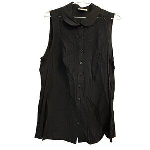 ModCloth black sleeveless shirt 1X